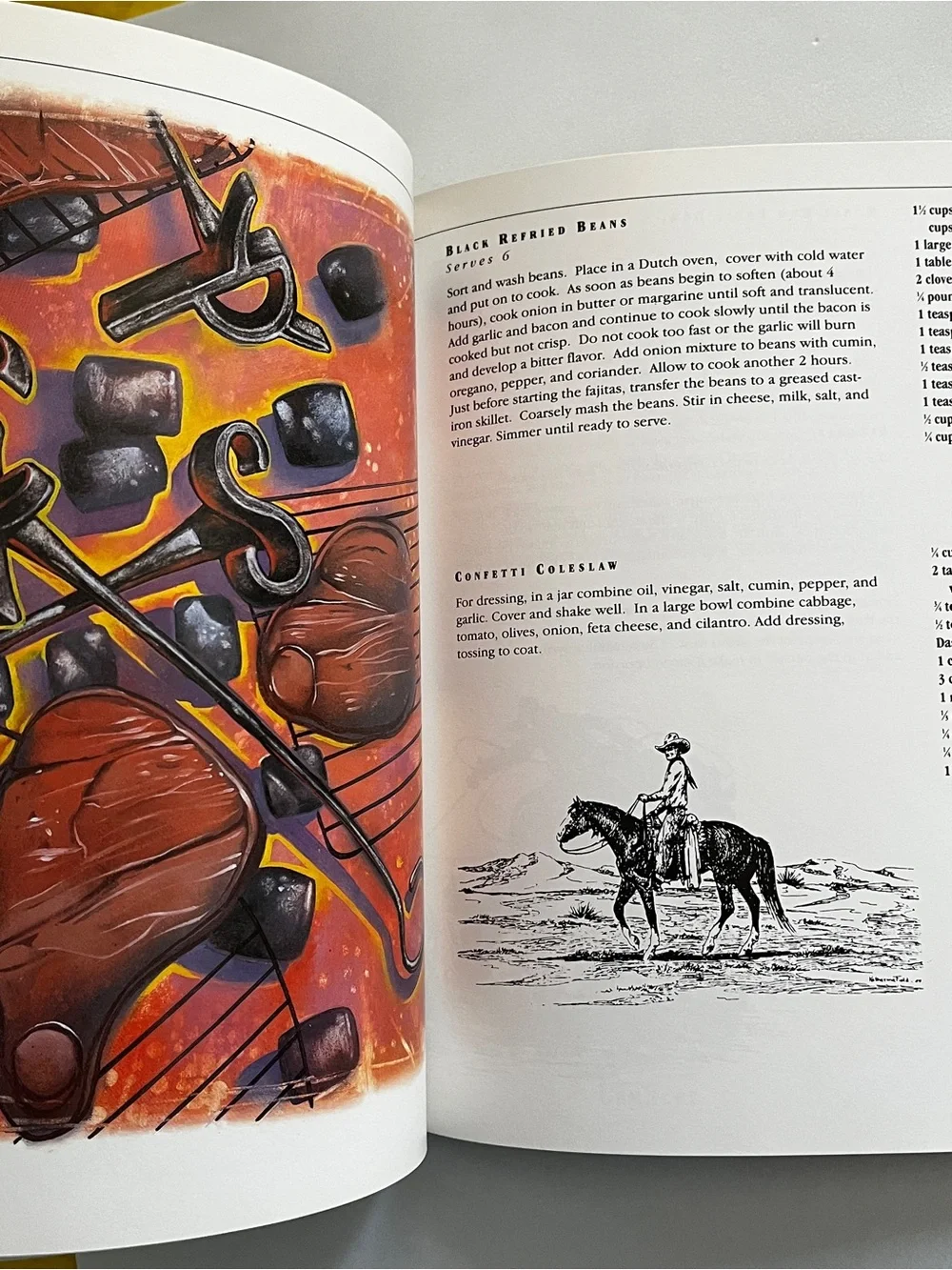 Cowboy Cookbook & poetry- Menus & Verse for Western Celebrations YUM